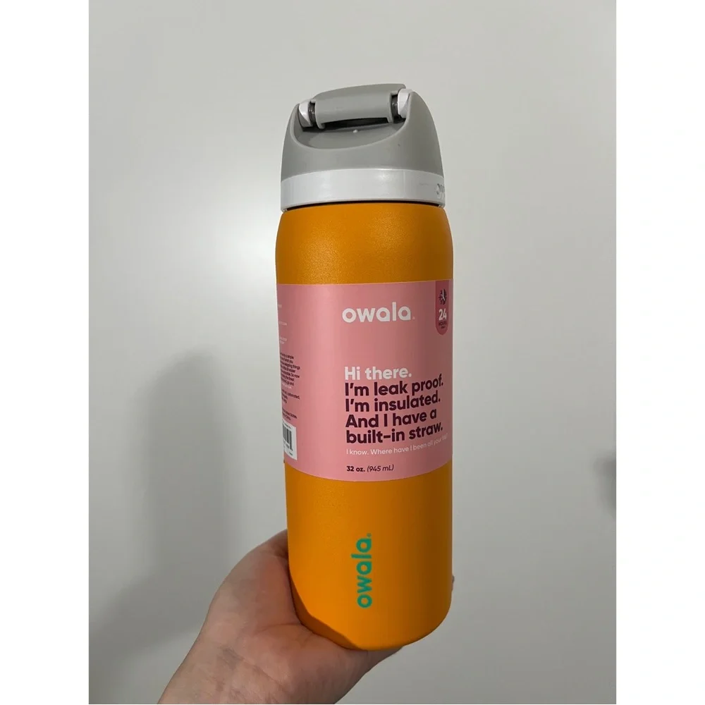 Owala 32 Oz. Water Bottle Orange - Picture 2 of 11